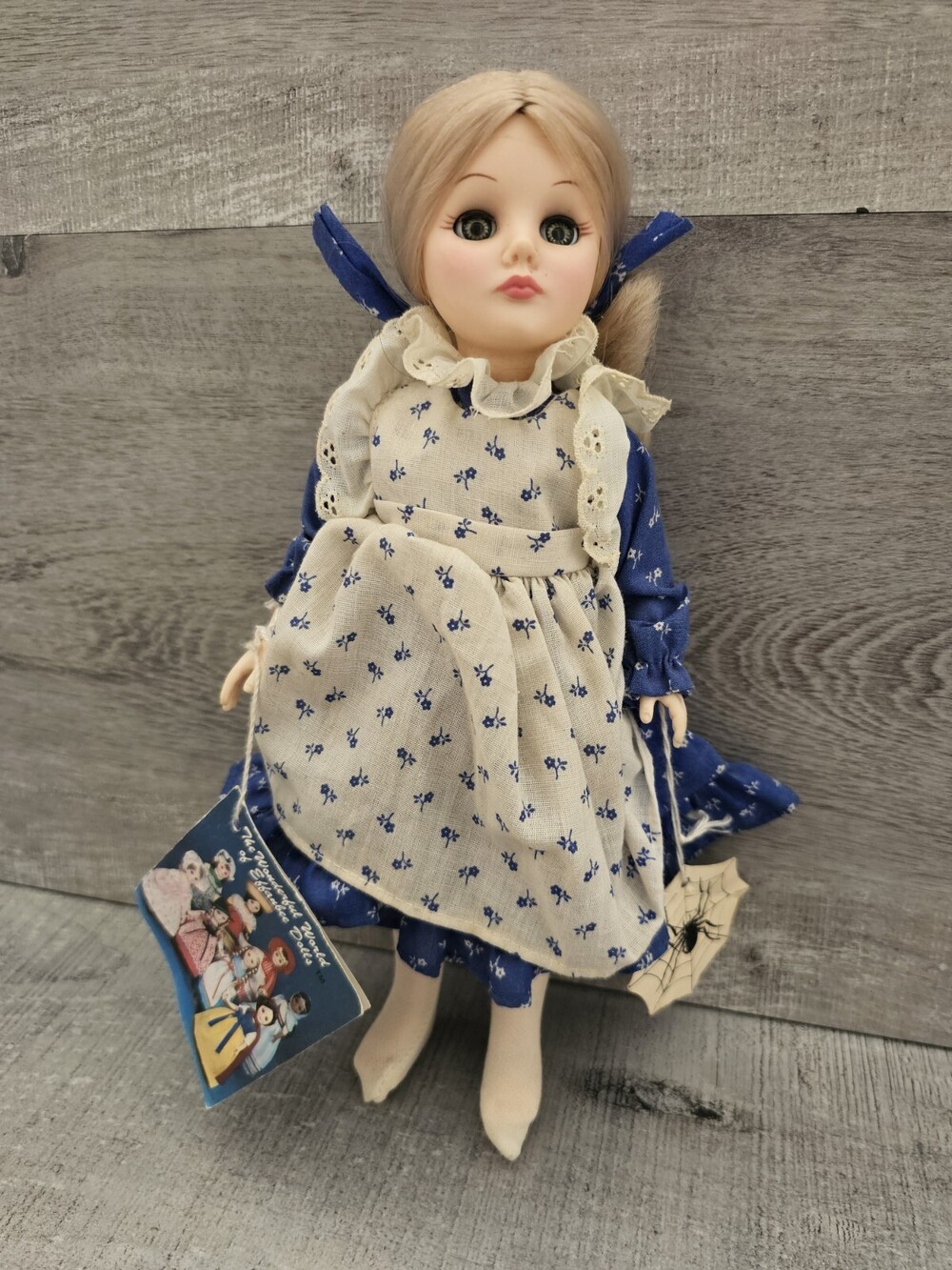 Effanbee Vintage Little Miss Muffet 12” Doll Vinyl Childhood Stories w Tags